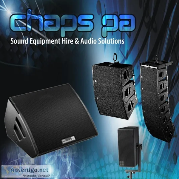Sound Hire and Audio Equipment Rental in London