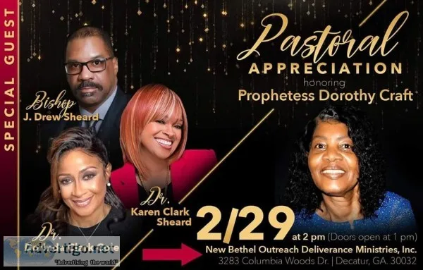 Bishop J Drew Sheard Dr. Karen Clark Sheard