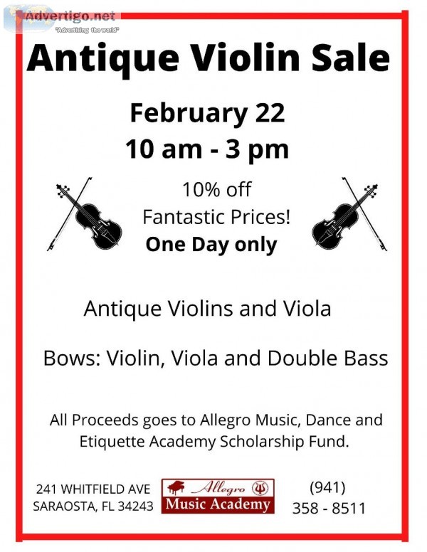 Antique Violin Sale