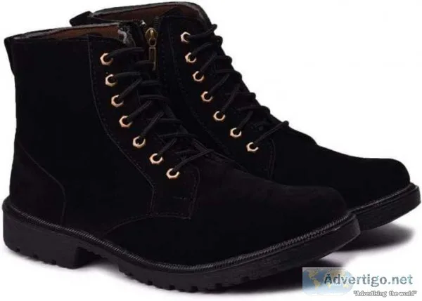 Black Leather Chelsea Boots