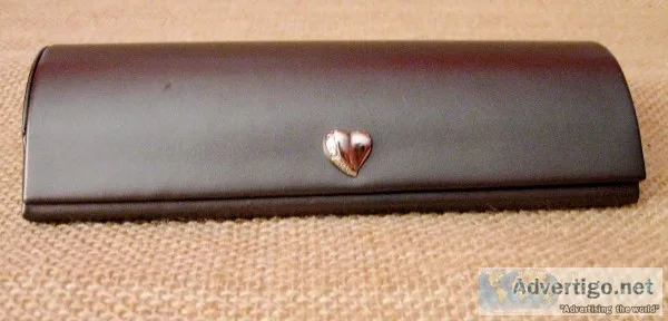Carolee Accessories Silver Grey Gray Sunglass Eyeglass Case Stur