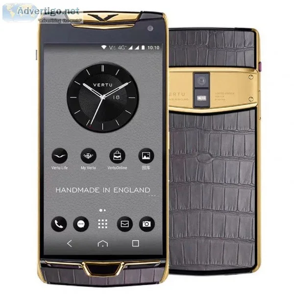 Vertu Constellation Grey Alligator Gold sale in jammu kashmir