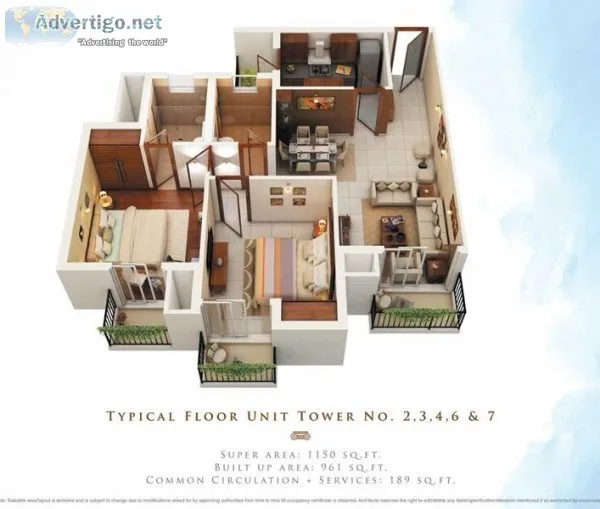 ATS Allure 2 and 3 BHK Apartments in Greater Noida