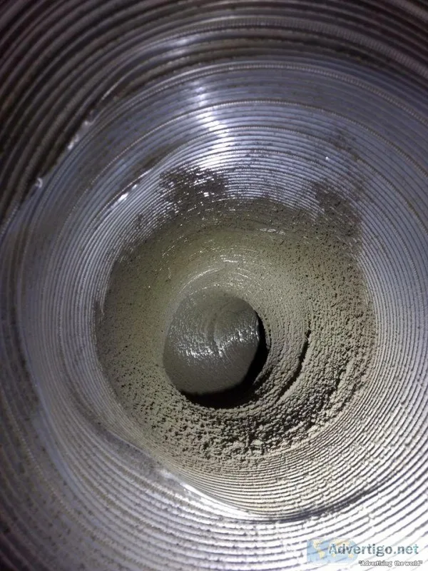 Air Duct Cleaning with Power Vacuum Trucks