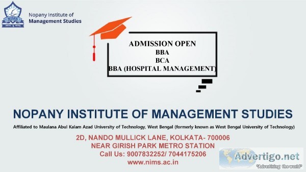Degree Course in Hospital Management Best BBA Course in Kolkata