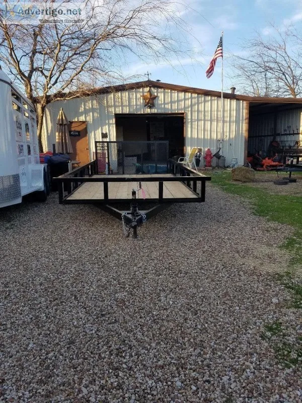 14ft Flatbed utility Trailer