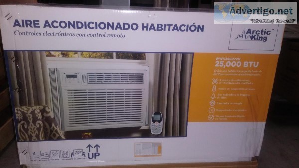 Arctic King 25000 BTU Window AC 220 Volts with Remote Control ( 