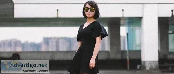 Party Wear Little Black Dress for girl