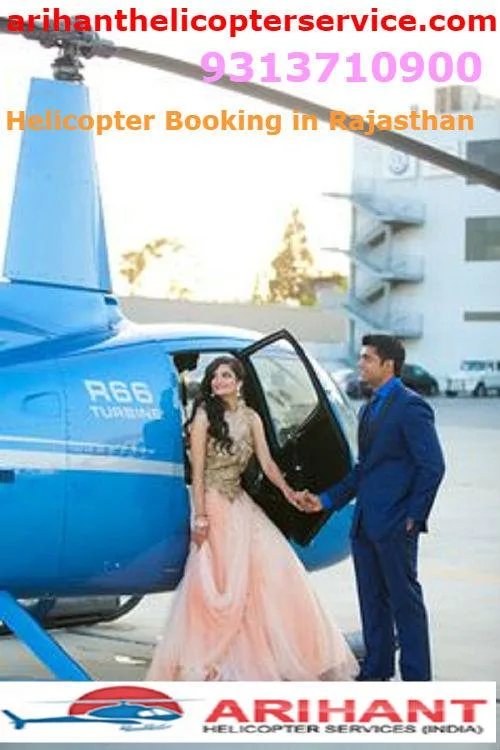 Mega Booking Open For Helicopter Wedding In Rajasthan