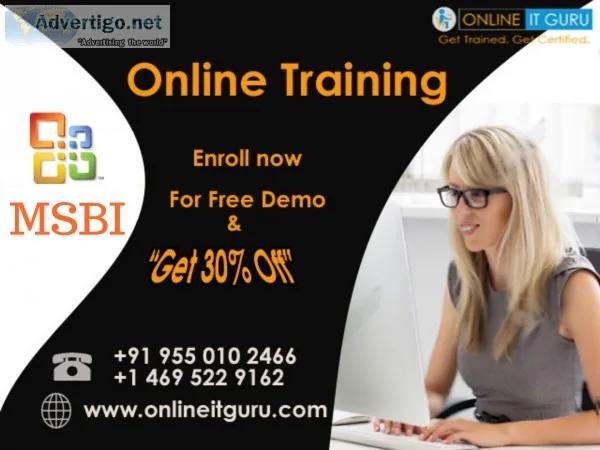 Msbi online training hyderabad | onlinei