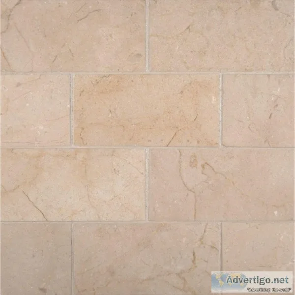 Crema Marfil 3X6 Subway Polished