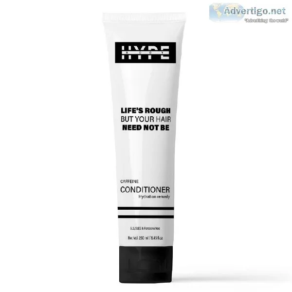 HYPE BODY Caffeine Hair Conditioner for Men with Argan Oil 250 m