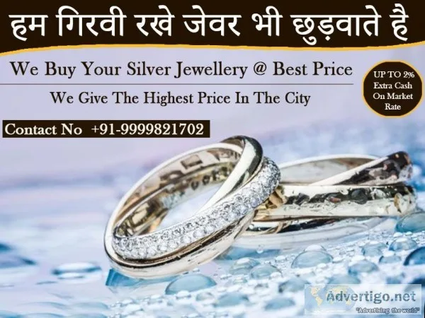 Sell Silver in Delhi