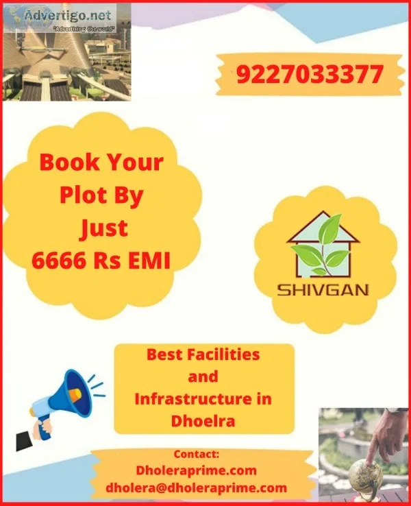 Book Your Plot In Prime Location Near Dholera Airport