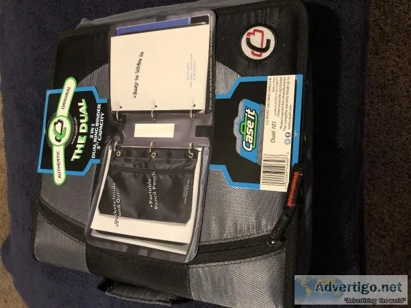 Deluxe Zipper Binder For School Or Business (Brand New)