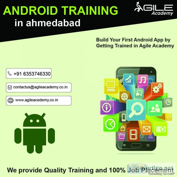 Start your career and enroll for the Android Training Course at 