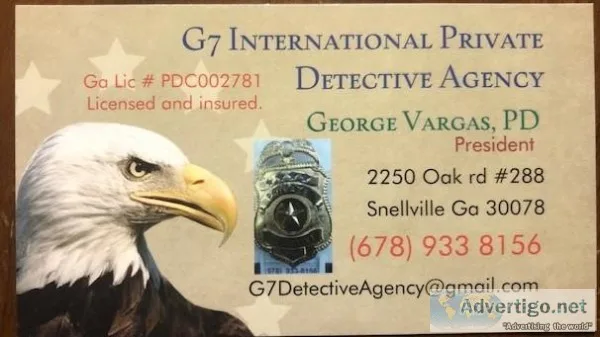 A Private Detective services
