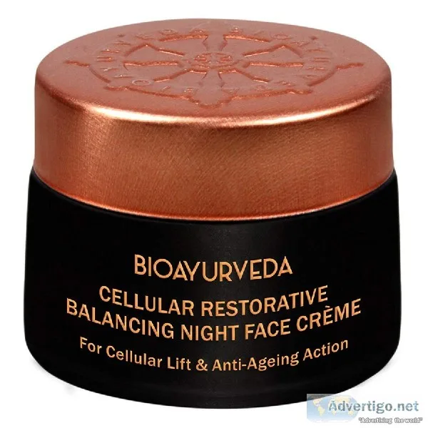 Cellular Restorative Balancing Night Face Cream - Organic Moistu
