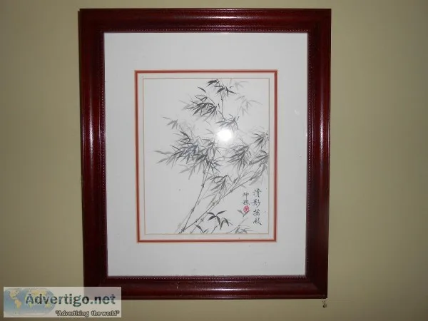 Framed Chinese Artwork