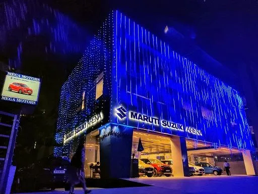 Mega Motors Maruti Showroom In Lucknow