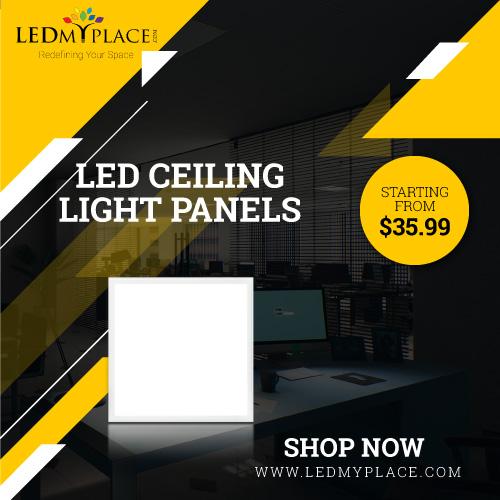 Buy Now LED Ceiling Light Panels For Indoor Lighting