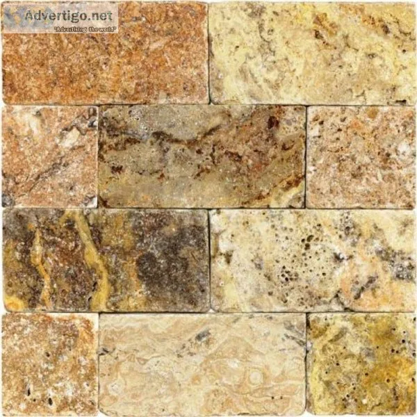 Tuscany Scabas 3X6 Tumbled