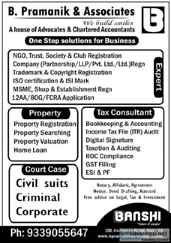 Criminal Lawyer Services in Kolkata West Bengal