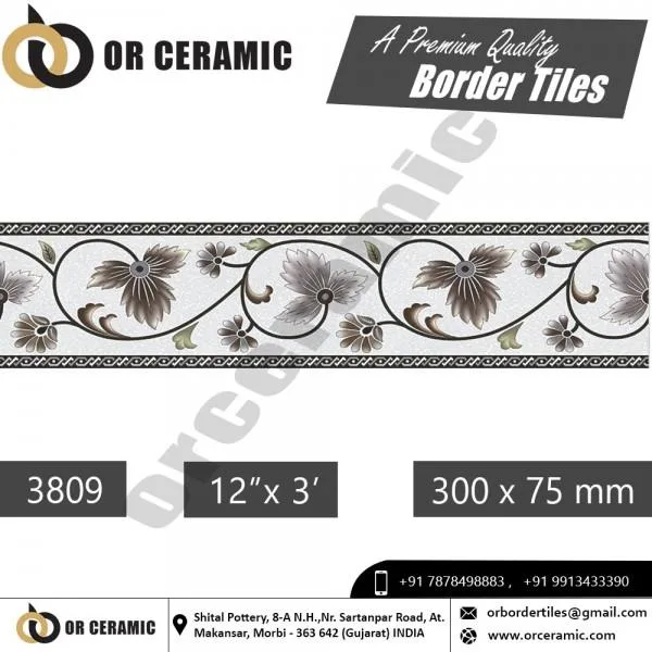 Digital Border Tiles Exporter in West Bengal  Or Ceramic