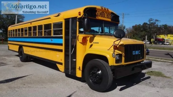 2002 GMC Bluebird V8 GAS School Bus