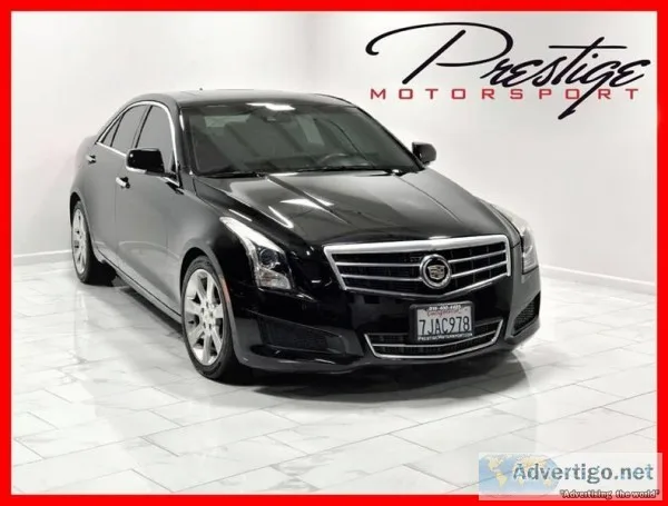 (2014 Cadillac ATS 3.6L Luxury Pkg  Red Leather  Well Maintained