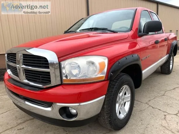 2006 Dodge Ram Pickup 1500 Laramie 4dr Quad Cab 4WD