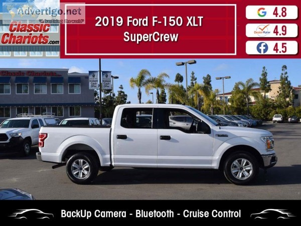Used 2019 Ford F-150 XLT SuperCrew for Sale in San Diego - 21312