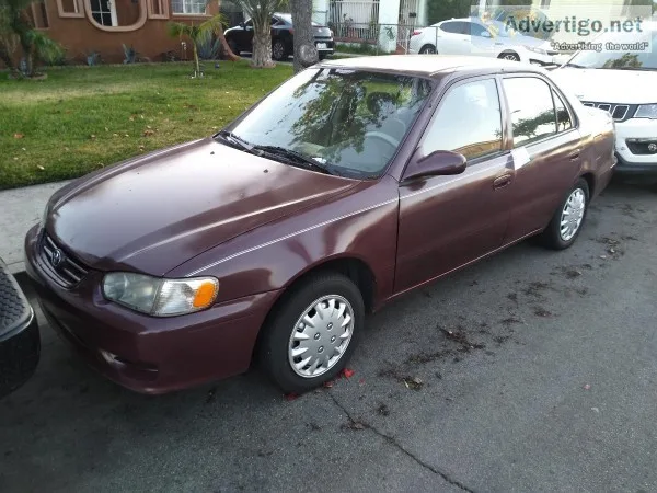 TOYOTA COROLLA 2001