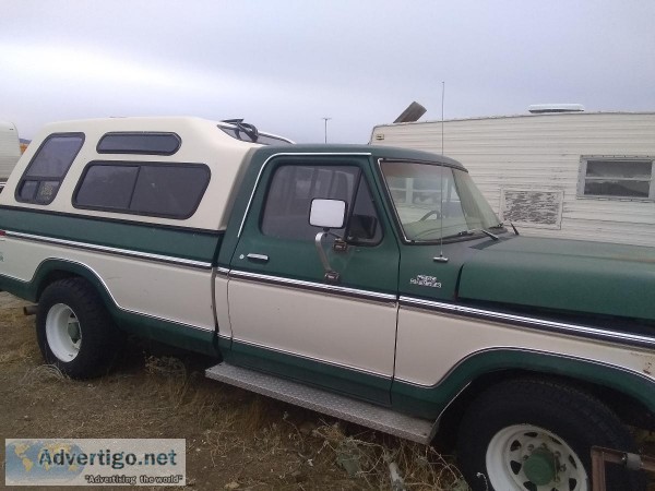 Old classic Ford pickup