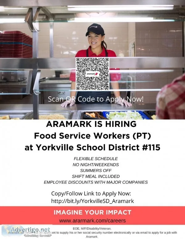 Food Service Workers at Yorville School District (Aramark)