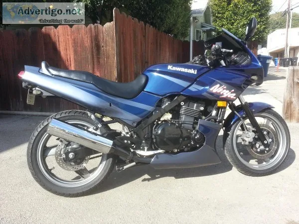 2003 Blue Ninja 500R - 2400 (Santa Monica)