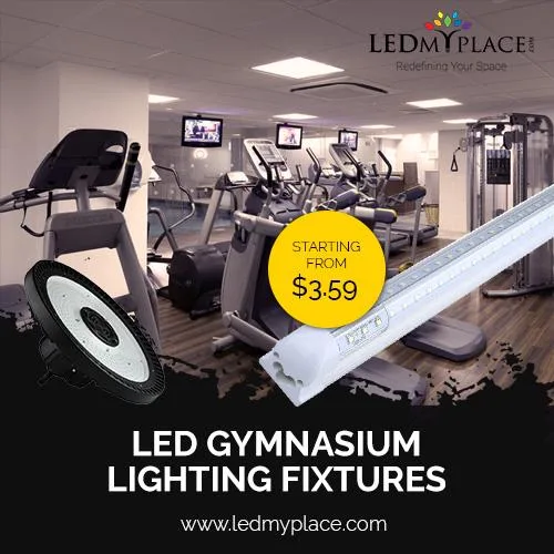 Switch to LED Gymnasium Lighting For Longer Life of Lighting Fix