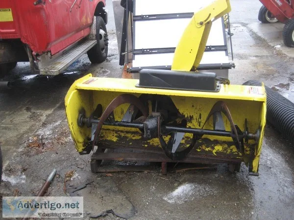 tractor snow blower