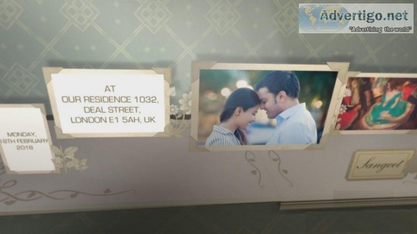 E-Wedding Invitation Cards