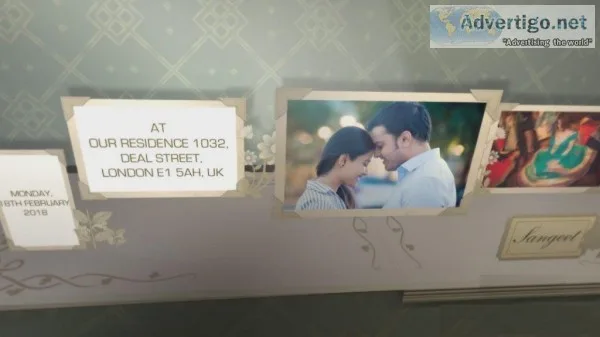 E-Wedding Invitation Cards