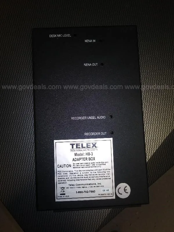 Telex Radio Equipment