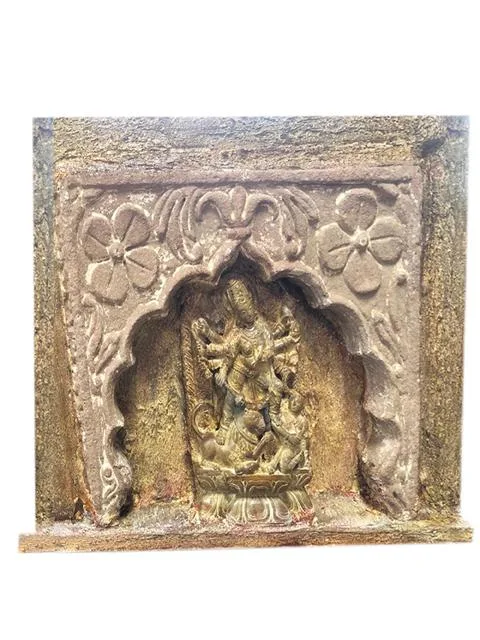 Antique Altar Original Hand made Artistic Rendering Arch Altar w