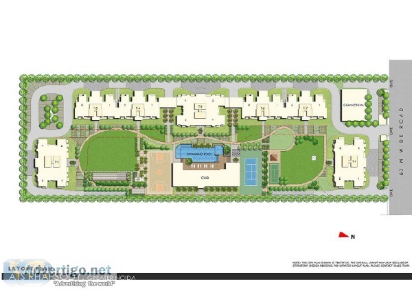 ATS Rhapsody  34BHK Flat in Greater Noida Sector 1