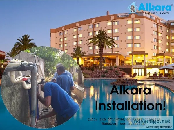 Anti Scaling water softener for Hotels and Resorts