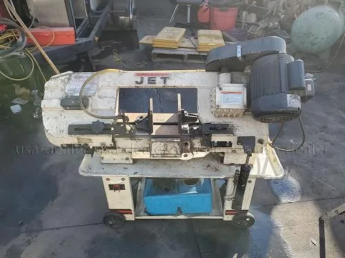 JET HORIZONTAL VERTICAL BANDSAW