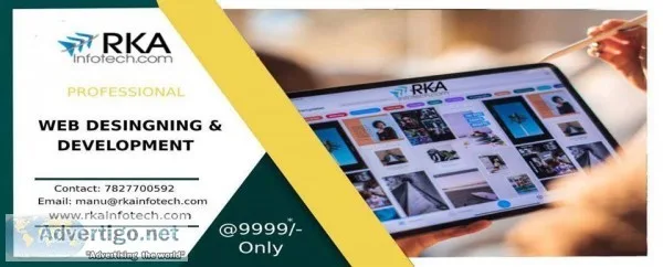 Static website designing & development s
