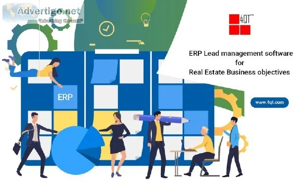 ERP Lead management software for real estate business objectives