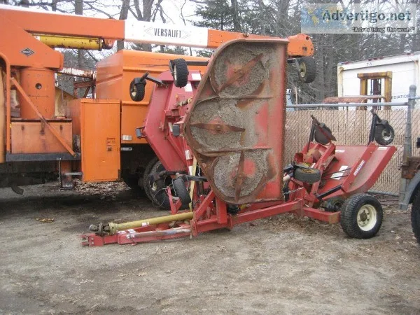 bat wing mower