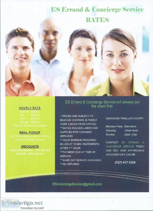 ES Errand and Concierge Service