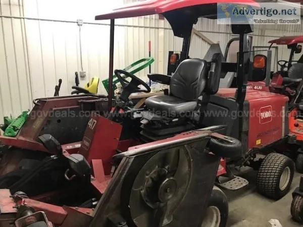 2007 10  Toro Grounds Master 4100-D
